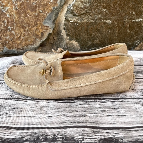 100% Authentic PRADA Slip-On Moccasins | Camel | Size 38 (US Size 7/7.5) - Picture 7 of 7